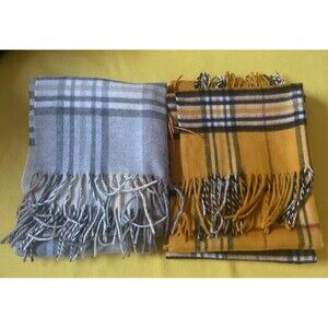 Pair Of Cashmink Beautifully Soft Scarfs Made In Germany